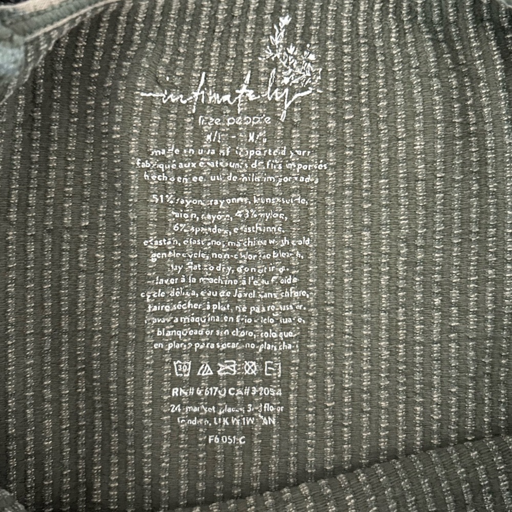 Free People Ribbed Crop Tank - Picture 3 of 3